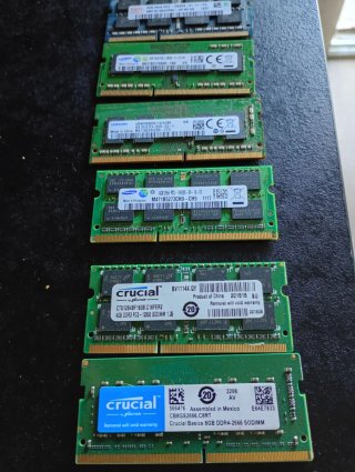 Conjunto di memorie RAM