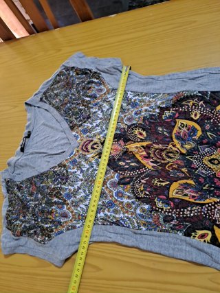 Camiseta estampada mujer talla M