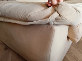 Sofá de 2 plazas beige