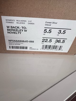 Botas montaña The North Face Talla 36.5