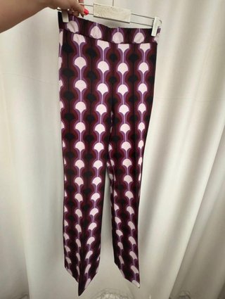 Traje estampado Zara blazer y pantalón