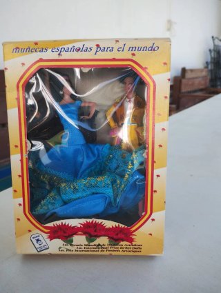 Muñecas Españolas Marin Pareja Flamenca