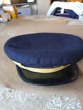 Gorra Renfe Azul Oscuro y Dorada