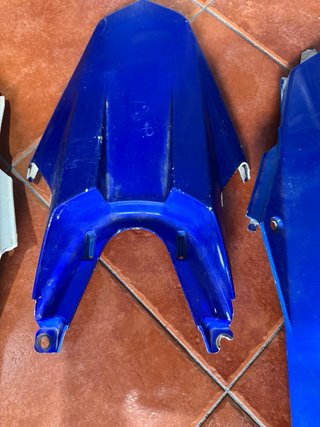 Kit 4 Chapas Derbi DRD Pro Azul/Blanco