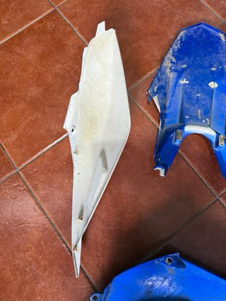 Kit 4 Chapas Derbi DRD Pro Azul/Blanco