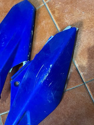 Kit 4 Chapas Derbi DRD Pro Azul/Blanco