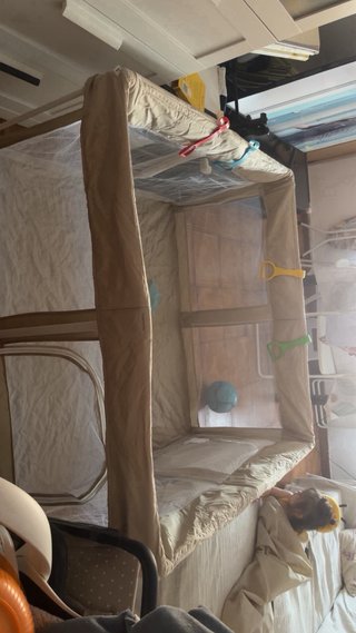 Corralito plegable bebé - 1 mes uso