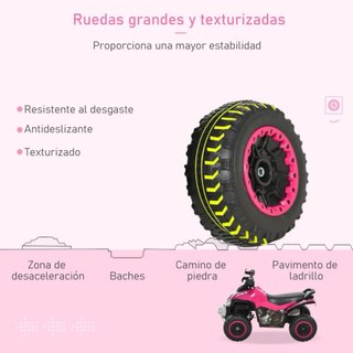 Quad Infantil Rosa RACE