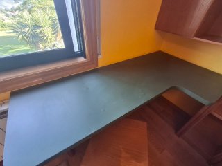Muebles habitación: Cama, escritorio y estantería