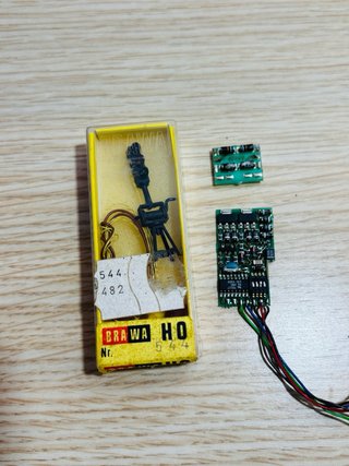 Lote Semáforo Brawa y decoder H0.