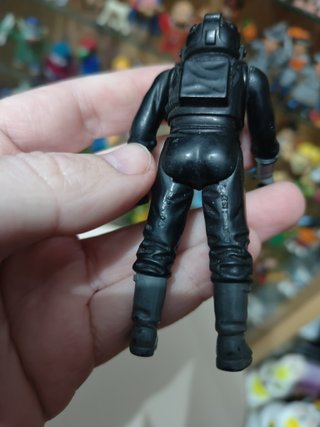 Antigua figura Pbp Imperial fighter pilot años 80