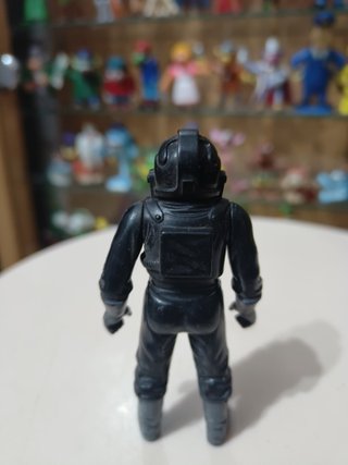 Antigua figura Pbp Imperial fighter pilot años 80