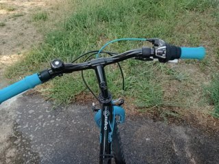 Bicicleta BTWIN 24 Azul y Negra