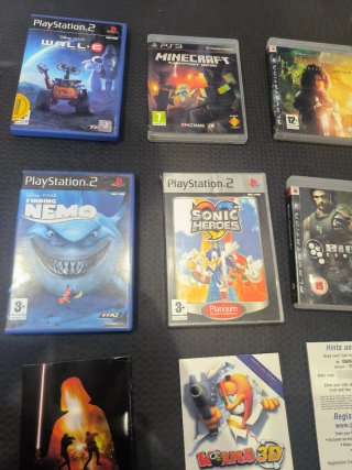 Lote Juegos Sony PlayStation 2 y 3 PS2&PS3