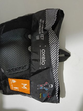 Patines Oxelo Negros Talla 37/38 + Protectores