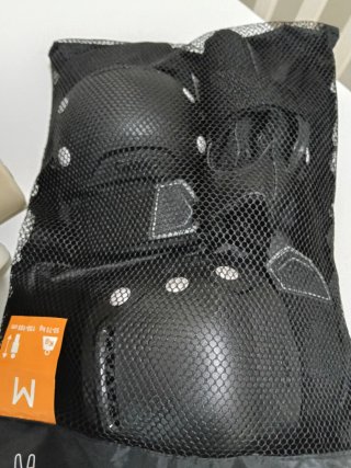 Patines Oxelo Negros Talla 37/38 + Protectores