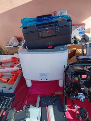 Maleta Top Case BMW Extensible Negra