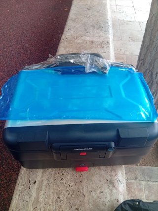 Maleta Top Case BMW Extensible Negra