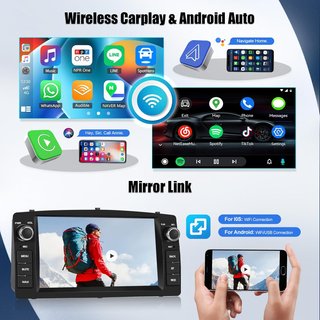 Radio Coche Android 15 SIXWIN 4+64GB