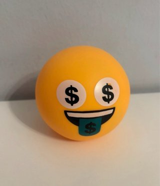 Lampada Emoji con Dollari