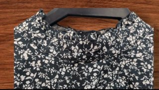 Vestido estampado Zara Talla S