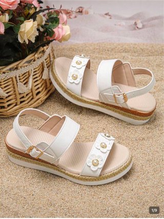Sandalias blancas talla 36 nuevas