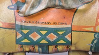 BEDUINO EN CAMELLO made in GERMANY US ZONE, K-901