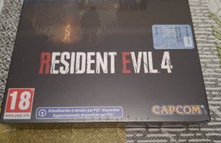 Juego ps4 Edición Steelbook Resident Evil 4 Remake
