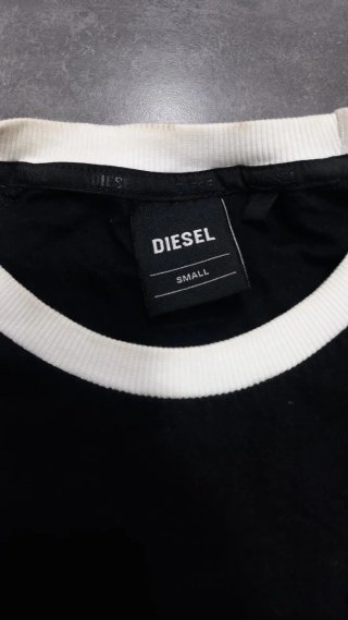 Camiseta Diesel Negra Talla S