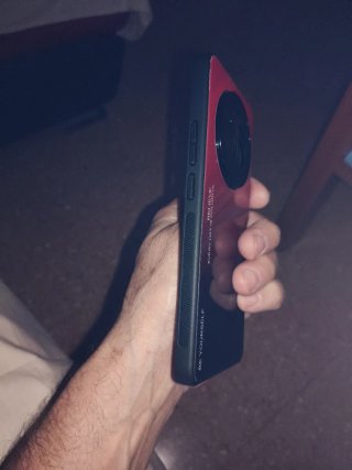 Funda móvil degradado rojo/negro