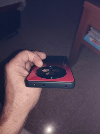 Funda móvil degradado rojo/negro