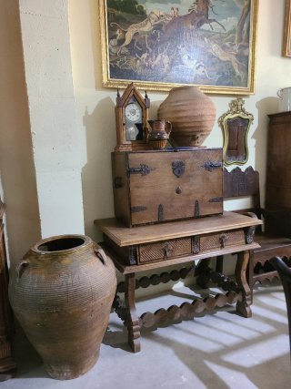 Mueble Almacén Madera, cerámica, antiguo