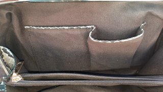 Bolso imitación piel serpiente