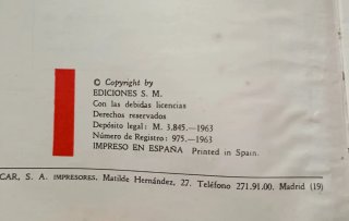 Libro Matemáticas 2*. Año 1964