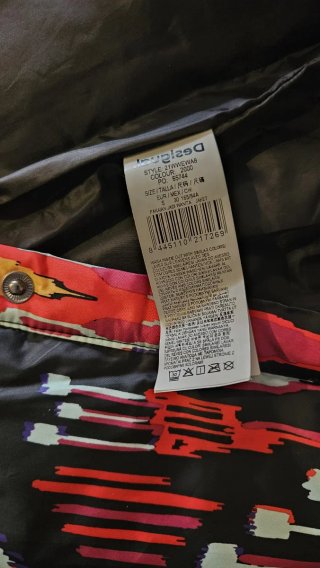 Sobrecamisa acolchada y estampada Desigual