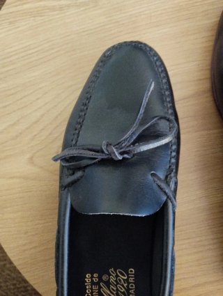 Mocasines Castellano Mujer Negros