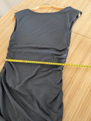 Vestido negro espalda descubierta Talla S
