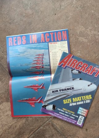 Fantásticas revistas de aviones