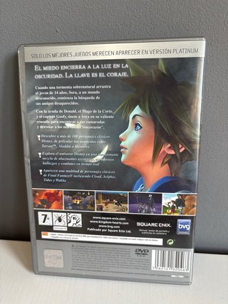 Kingdom Hearts PS2 Platinum Edición PAL