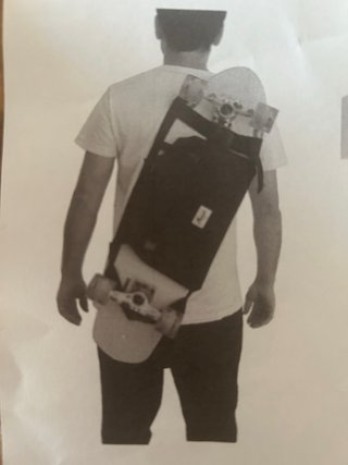 Mochila para longboard
