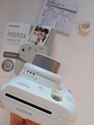 Cámara de fotografías Fujifilm Instax Mini 9 Blanc