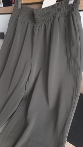 Pantalón Sfera verde caqui mujer