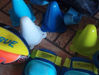 Lote Patins Criança + Proteções