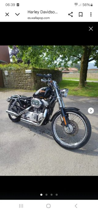 Harley Sportster Custom 883 Evolution