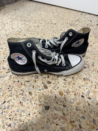 Converse Unisex Negro/Blanco Talla 37.5