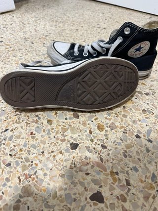 Converse Unisex Negro/Blanco Talla 37.5