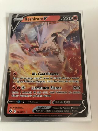 Carta Pokémon Reshiram V