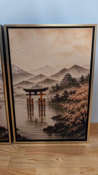 Conjunto 2 Cuadros Japón 40x60