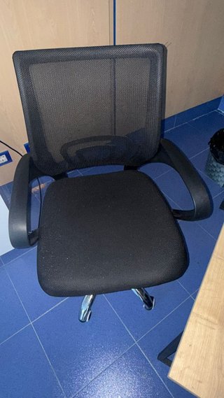 Silla de Oficina Ergonómica Negra