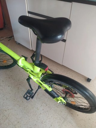 Bicicleta Plegable Verde - Buen Estado